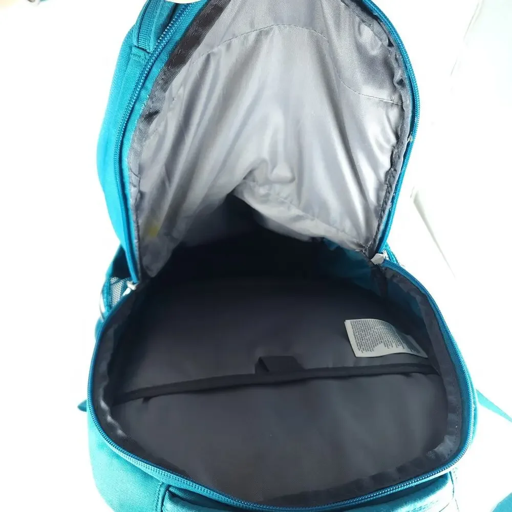 The North Face Vault Pale Teal / Blue Padded School Laptop Outdoor Backpack